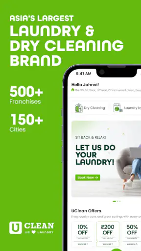 UClean: Laundry & Dry Cleaning screenshot