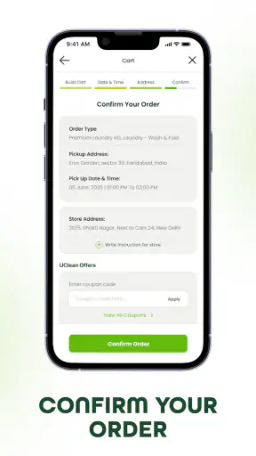 UClean: Laundry & Dry Cleaning screenshot