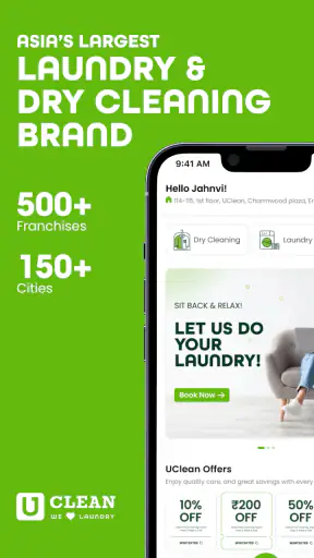 UClean: Laundry & Dry Cleaning screenshot