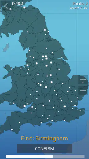 UK Map Quiz screenshot