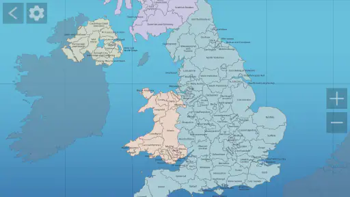 UK Map Quiz screenshot