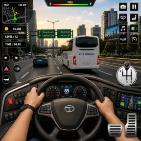 Ultimate Bus Driving 3d Game screenshot