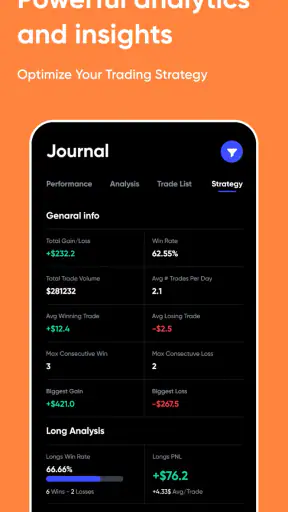UltraTrader - Trading Journal screenshot