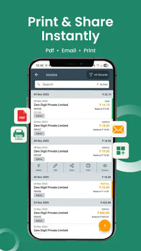 Uni Invoice & Billing Manager screenshot