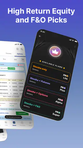 Univest: शेयर बाज़ार, F&O screenshot