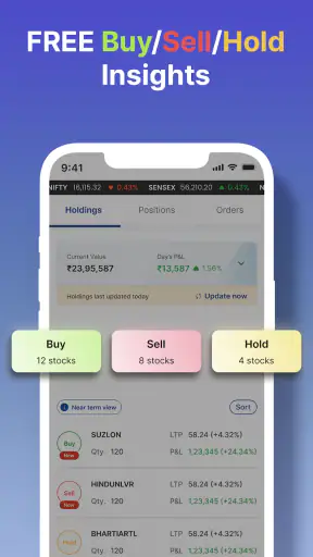 Univest: शेयर बाज़ार, F&O screenshot