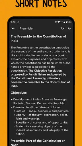 UPSC All in One : Notes + Quiz screenshot