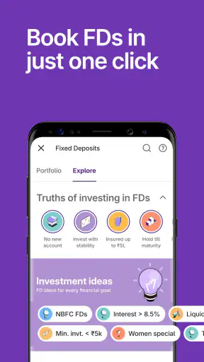 Upstox Stocks IPO Mutual Funds screenshot