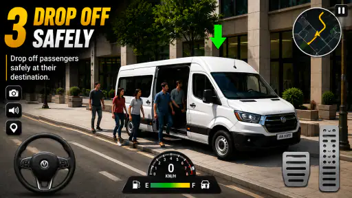 Urban Van Driver Simulator screenshot