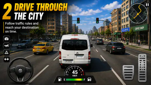 Urban Van Driver Simulator screenshot