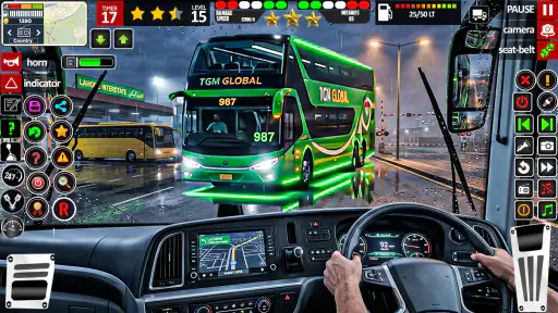 US Bus Simulator Coach game screenshot