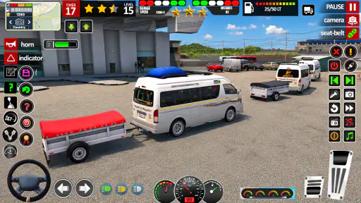 US Van Driving Simulator Game screenshot