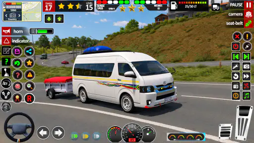 US Van Driving Simulator Game screenshot