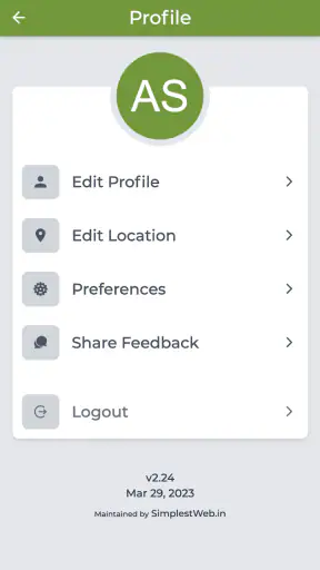 Uzhavarbumi: Pure Cow Milk App screenshot