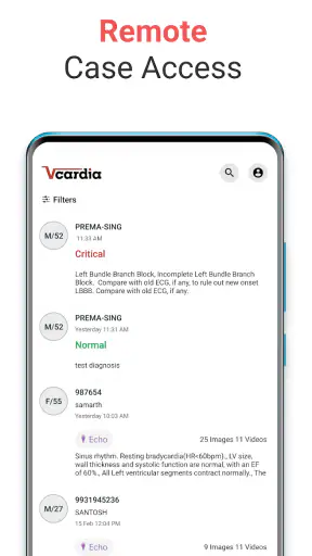 VCardia by Tricog screenshot