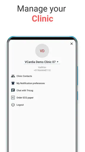 VCardia by Tricog screenshot