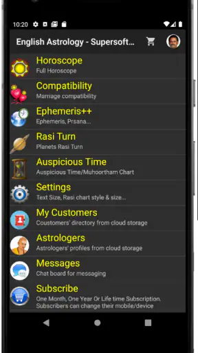 Vedic Astrology English screenshot