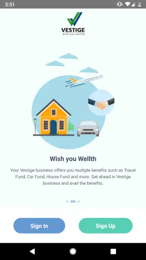 Vestige Online Shopping App screenshot