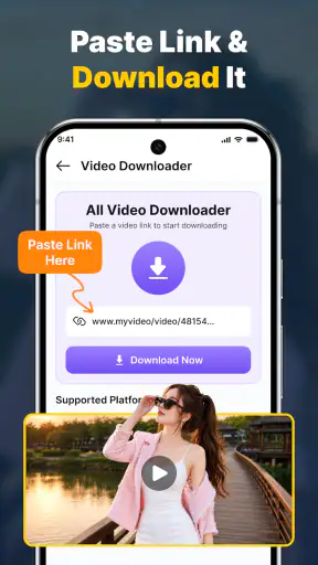 Vexly: Video Player Downloader screenshot