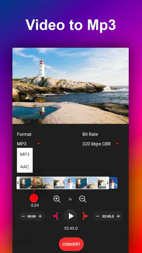 video to mp3 converter screenshot