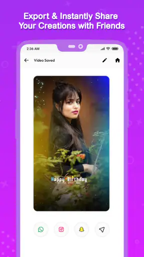 Vido : Video Status Maker screenshot