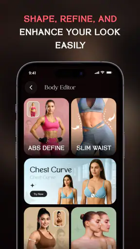 VidShape: AI Body Shape Editor screenshot