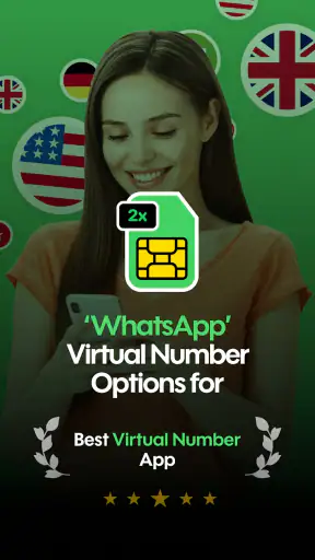 Virtual Phone Number & 2nd WA screenshot