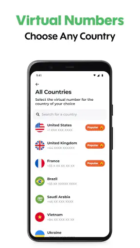 Virtual Phone Number & 2nd WA screenshot