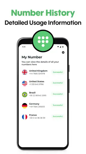 Virtual Phone Number & 2nd WA screenshot