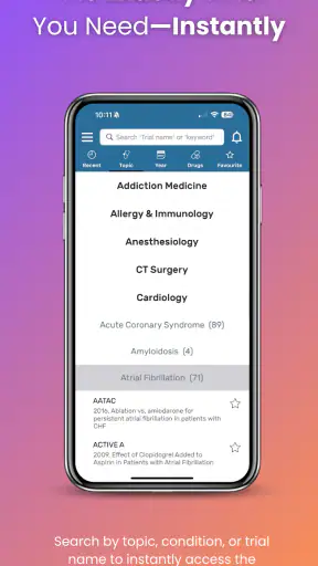 Visualmed: Clinical Trials screenshot