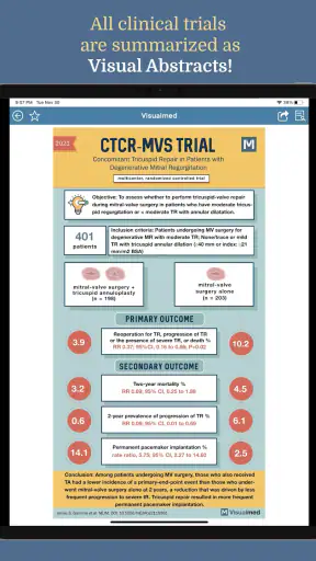 Visualmed: Clinical Trials screenshot