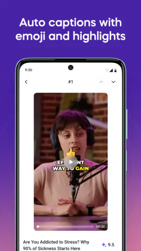 Vizard - AI Video Clip Maker screenshot