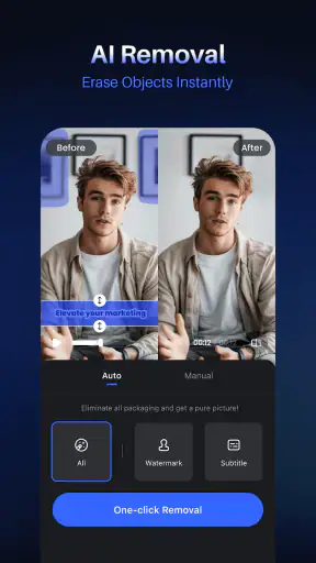 Vmake: AI Talking Video Editor screenshot