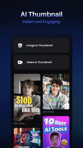 Vmake: AI Talking Video Editor screenshot