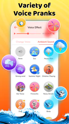 Voice Changer Sound Effects screenshot