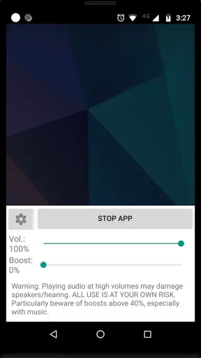 Volume Booster GOODEV screenshot