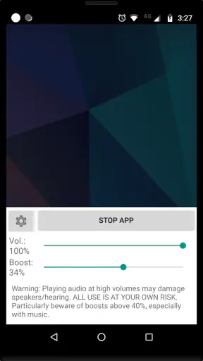 Volume Booster GOODEV screenshot