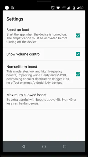 Volume Booster GOODEV screenshot