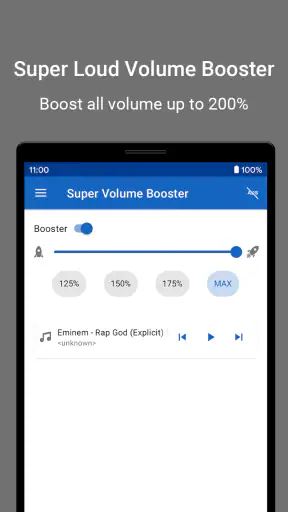 Volume+: Volume Booster, Sound screenshot