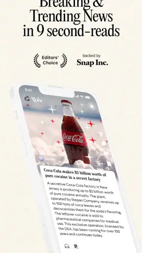 Volv - Curated 9-Second News screenshot