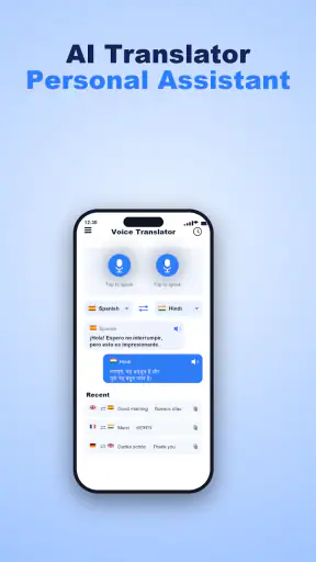 Voxa: Voice Translator & Chat screenshot