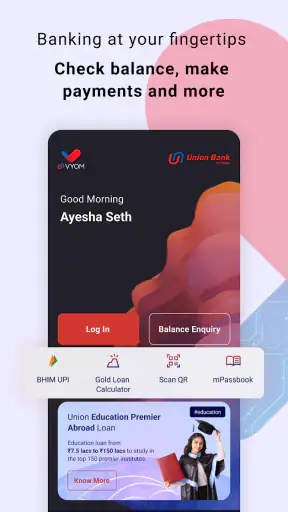 Union ease - Mobile Banking screenshot