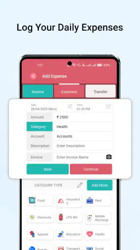Wallet: Income Expense Tracker screenshot