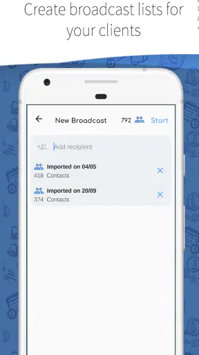 Wasavi: संदेश स्वचालन screenshot