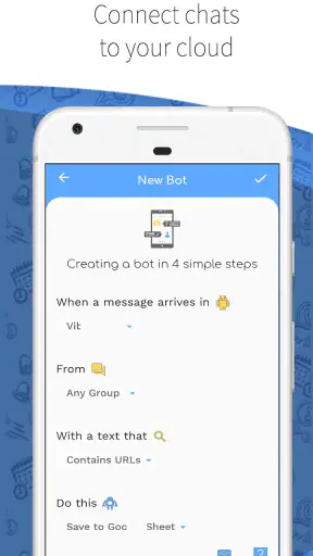 Wasavi: संदेश स्वचालन screenshot