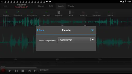 WavePad Audio Editor screenshot