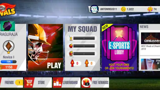 WCC Rivals Cricket Multiplayer screenshot
