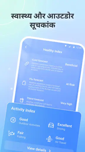 Weather: पूर्वानुमान और रडार screenshot
