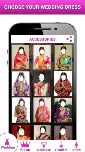 Wedding Dress Photo Editor screenshot