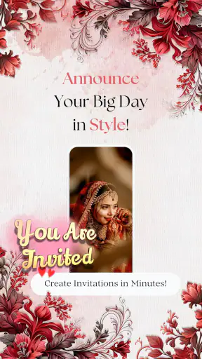 Wedding Invitation Video Maker screenshot